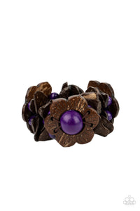 PRE-ORDER - Paparazzi Mediterranean Mangrove - Purple - Bracelet - $5 Jewelry with Ashley Swint