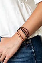 Load image into Gallery viewer, Paparazzi My Beach House is Your Beach House - Orange - Bracelet - $5 Jewelry with Ashley Swint