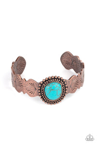 PRE-ORDER - Paparazzi Oceanic Oracle - Copper - Bracelet - $5 Jewelry with Ashley Swint