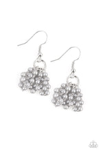Load image into Gallery viewer, Paparazzi Party Posh Princess - Silver Pearls - Hoop Earrings - $5 Jewelry with Ashley Swint