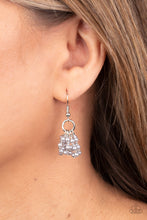 Load image into Gallery viewer, Paparazzi Party Posh Princess - Silver Pearls - Hoop Earrings - $5 Jewelry with Ashley Swint