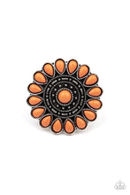Load image into Gallery viewer, PRE-ORDER - Paparazzi Posy Paradise - Orange - Ring - $5 Jewelry with Ashley Swint