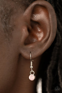 Paparazzi Prized Key Player - Pink - Necklace & Earrings - $5 Jewelry with Ashley Swint