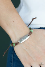 Load image into Gallery viewer, Paparazzi Roaming For Days - Green - Inspirational Bracelet - $5 Jewelry with Ashley Swint