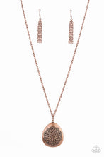 Load image into Gallery viewer, PRE-ORDER - Paparazzi Rustic Renaissance - Copper - Necklace &amp; Earrings - $5 Jewelry with Ashley Swint