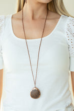 Load image into Gallery viewer, PRE-ORDER - Paparazzi Rustic Renaissance - Copper - Necklace &amp; Earrings - $5 Jewelry with Ashley Swint