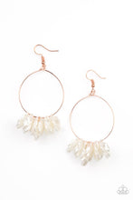 Load image into Gallery viewer, PRE-ORDER - Paparazzi Sailboats and Seashells - Copper - Earrings - $5 Jewelry with Ashley Swint