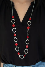 Load image into Gallery viewer, Paparazzi SHELL Your Soul - RED - Shell Beads - Necklace &amp; Earrings - $5 Jewelry with Ashley Swint