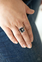 Load image into Gallery viewer, PRE-ORDER - Paparazzi Social Glow - Silver - Ring - $5 Jewelry with Ashley Swint
