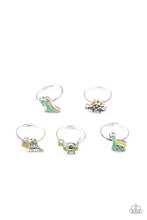 Load image into Gallery viewer, PRE-ORDER - Paparazzi Starlet Shimmer Rings, 10 - Dinosaurs - Stegosaurus, Brontosaurus &amp; More! - $5 Jewelry with Ashley Swint