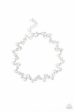 Load image into Gallery viewer, PRE-ORDER - Paparazzi Starlit Stunner - White - Bracelet - $5 Jewelry with Ashley Swint