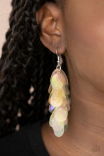 Load image into Gallery viewer, Paparazzi Stellar In Sequins - Multi - Iridescent Shimmer - Earrings - $5 Jewelry with Ashley Swint