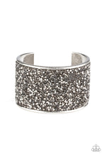 Load image into Gallery viewer, Paparazzi Stellar Radiance - Silver - Thick Silver Cuff Bracelet - $5 Jewelry with Ashley Swint