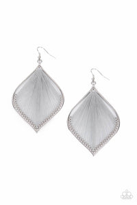 PRE-ORDER - Paparazzi String Theory - Silver - Earrings - $5 Jewelry with Ashley Swint
