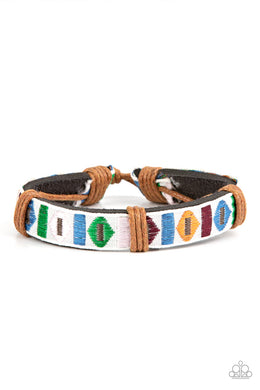 Paparazzi Textile Trendsetter - Multi - Bracelet - $5 Jewelry with Ashley Swint