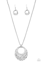 Load image into Gallery viewer, Paparazzi Texture Trio - Silver - Necklace &amp; Earrings - $5 Jewelry with Ashley Swint