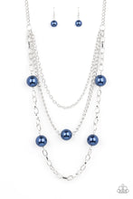 Load image into Gallery viewer, PRE-ORDER - Paparazzi Thanks For The Compliment - Blue - Necklace &amp; Earrings - $5 Jewelry with Ashley Swint