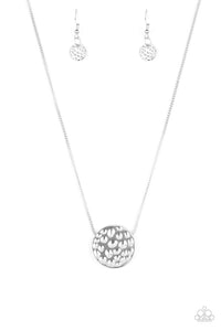 Paparazzi The BOLD Standard - Silver - Necklace & Earrings - $5 Jewelry with Ashley Swint