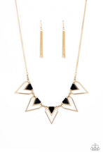 Load image into Gallery viewer, Paparazzi The Pack Leader - Gold - Necklace &amp; Earrings - $5 Jewelry with Ashley Swint