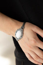 Load image into Gallery viewer, PRE-ORDER - Paparazzi Top-Notch Drama - White - Bracelet - $5 Jewelry with Ashley Swint