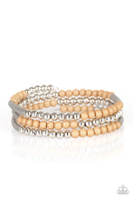 Load image into Gallery viewer, Paparazzi Tourist Trap - Brown - Wire Wrap Infinity Coil Bracelet - $5 Jewelry with Ashley Swint