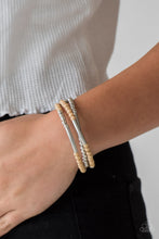 Load image into Gallery viewer, Paparazzi Tourist Trap - Brown - Wire Wrap Infinity Coil Bracelet - $5 Jewelry with Ashley Swint