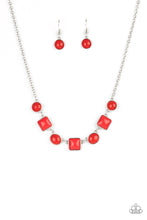 Load image into Gallery viewer, Trend Worthy - Red Paparazzi Necklace - $5 Jewelry with Ashley Swint