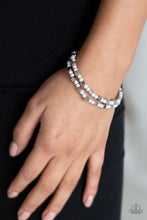 Load image into Gallery viewer, Paparazzi Trendy Tribalist - Silver - Set of 2 Bracelets - $5 Jewelry With Ashley Swint