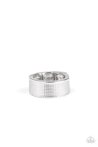PRE-ORDER - Paparazzi Uppercut - Silver - Ring - $5 Jewelry with Ashley Swint