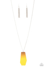 Load image into Gallery viewer, Paparazzi Watercolor Skies - Yellow - Necklace &amp; Earrings - $5 Jewelry with Ashley Swint