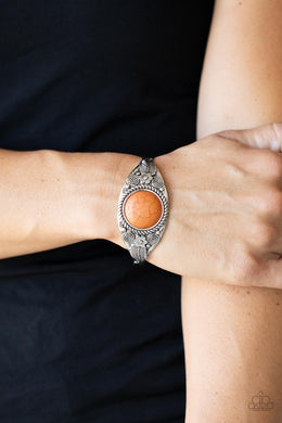 Paparazzi Whimsically Winslow - Orange - Bracelet - $5 Jewelry with Ashley Swint