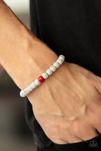 Load image into Gallery viewer, PRE-ORDER - Paparazzi ZEN Second Rule - Red - Bracelet - $5 Jewelry with Ashley Swint