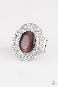 Paparazzi BAROQUE The Spell - Purple Moonstone Ring - Life of the Party Exclusive December 2018 - $5 Jewelry With Ashley Swint