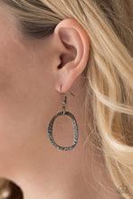Load image into Gallery viewer, Paparazzi Circus Chic - Black Gunmetal - Necklace and matching Earrings - $5 Jewelry With Ashley Swint