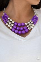 Load image into Gallery viewer, Paparazzi Dream Pop - Purple - Necklace - Life of the Party Exclusive April 2019 - $5 Jewelry With Ashley Swint