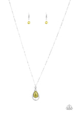 Load image into Gallery viewer, Paparazzi Just Drop It! - Green Moonstone - Necklace &amp; Earrings - $5 Jewelry with Ashley Swint