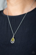 Load image into Gallery viewer, Paparazzi Just Drop It! - Green Moonstone - Necklace &amp; Earrings - $5 Jewelry with Ashley Swint