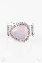Load image into Gallery viewer, Paparazzi Just GLOW For It - Pink Gem - Silver Ring - $5 Jewelry With Ashley Swint