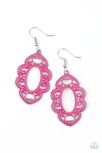 Load image into Gallery viewer, Paparazzi Mantras and Mandalas - Pink - Filigree Studded - Earrings - $5 Jewelry with Ashley Swint