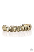 Load image into Gallery viewer, Paparazzi Montezuma Mountains - Brass - Adjustable Clasp - Bracelet - $5 Jewelry With Ashley Swint