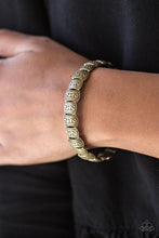 Load image into Gallery viewer, Paparazzi Montezuma Mountains - Brass - Adjustable Clasp - Bracelet - $5 Jewelry With Ashley Swint