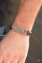 Load image into Gallery viewer, Paparazzi Mountain Expedition - Brown Leather Bracelet - $5 Jewelry With Ashley Swint