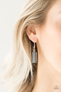 Paparazzi My PHARAOH Lady - Black Thread Fringe - Necklace and matching Earrings - $5 Jewelry With Ashley Swint