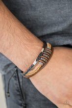Load image into Gallery viewer, Paparazzi Sole Survivor - Brown - Urban Bracelet - $5 Jewelry With Ashley Swint