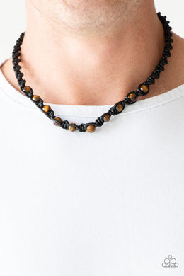 Paparazzi The Ultimate DISCOVERER - Black Urban Necklace - $5 Jewelry With Ashley Swint