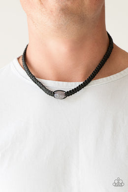 Paparazzi Urban Exploration - Black - Urban Necklace - $5 Jewelry With Ashley Swint