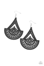 Load image into Gallery viewer, Paparazzi - Tiki Sunrise - Black - Earrings