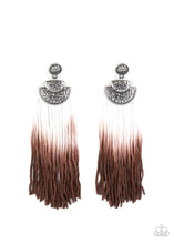 Load image into Gallery viewer, Paparazzi DIP It Up - Brown - Earrings - $5 Jewelry with Ashley Swint