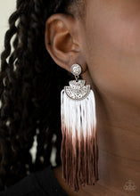 Load image into Gallery viewer, Paparazzi DIP It Up - Brown - Earrings - $5 Jewelry with Ashley Swint