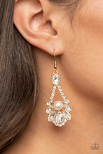 Load image into Gallery viewer, Paparazzi Prismatic Presence - Gold Earrings - Life of the Party Exclusive February 2021 - $5 Jewelry with Ashley Swint